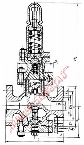 Y43H-40��Y43H-63 ���Ȍ�(d��o)����ʽ�����p���y���μ��Y(ji��)��(g��u)�ߴ�ʾ��D