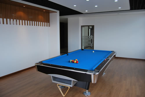 上海滬工閥門廠新辦公大樓(五樓斯諾克臺球廳)