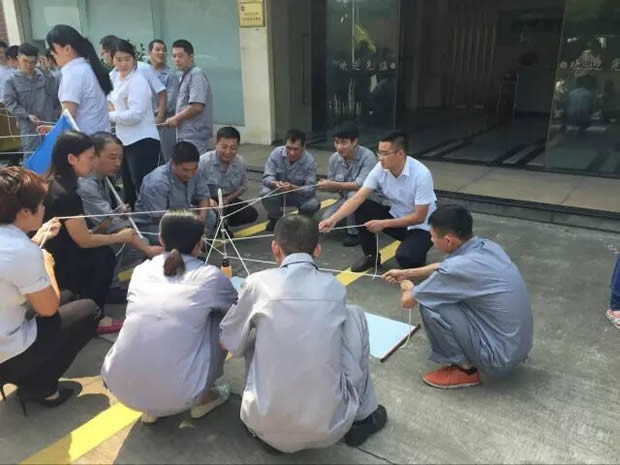 上海滬工閥門廠凝心聚力激揚青春素質拓展活動(圖7)