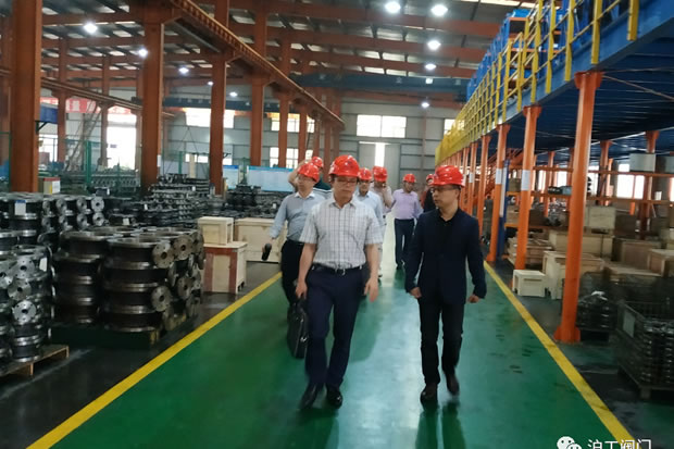 永嘉縣黨政代表團來滬工閥門調(diào)研考察(圖2)